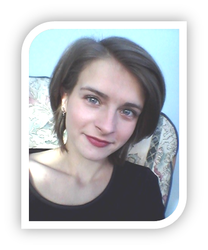 Portrait picture of young woman with short brown hair from Roehampton University