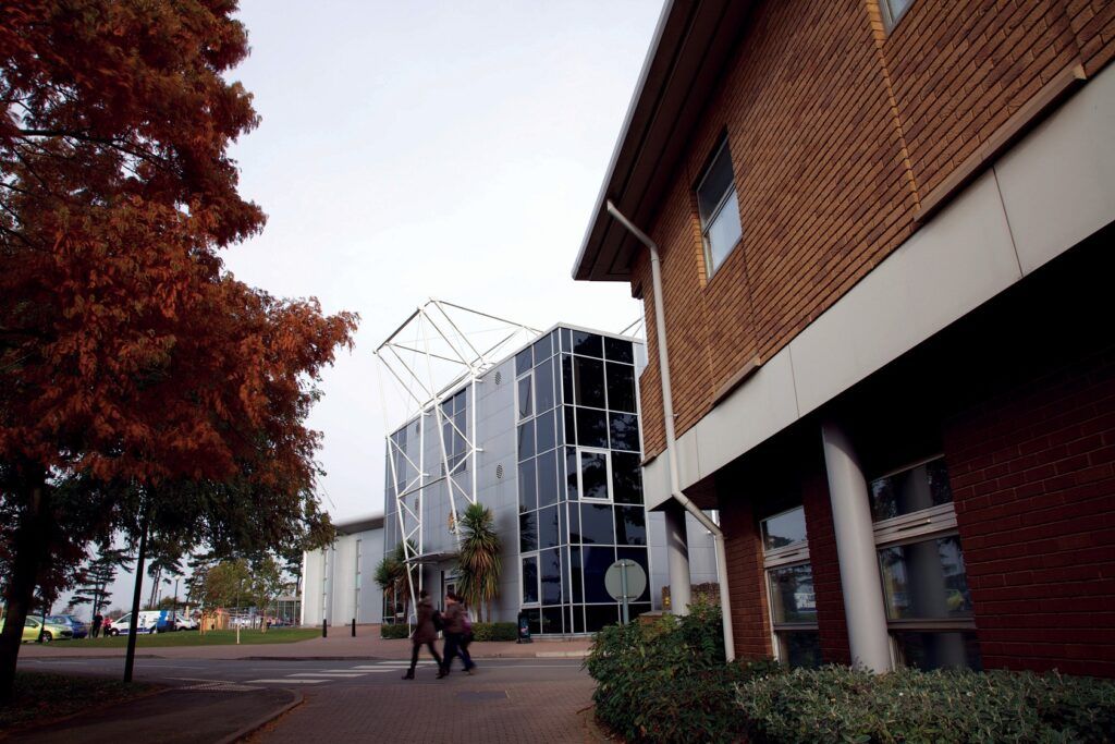 The University of Northampton campus buildings